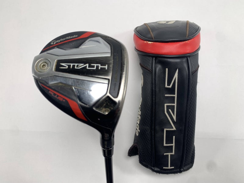TaylorMade Stealth Plus 3 Fairway Wood 15* HZRDUS RDX Smoke Red 6.0 Mens RH HC
