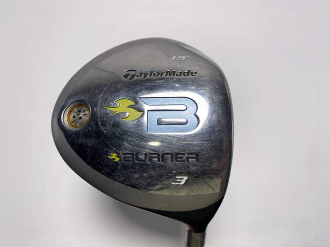 TaylorMade Burner 2008 3 Fairway Wood 15* REAX 49g Ladies Graphite Womens RH