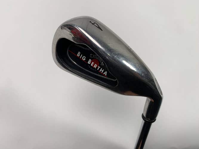 Callaway Big Bertha 2004 Single 4 Iron Big Bertha Uniflex Steel Mens RH
