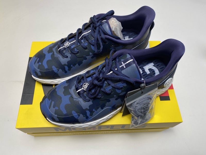 G/Fore MG4+ T.P.U. Camo Golf Shoes Blue Men's SZ 9.5` (GMF000019)