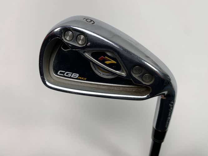 TaylorMade R7 CGB Max 2008 Single 6 Iron REAX 55g Regular Graphite Mens RH