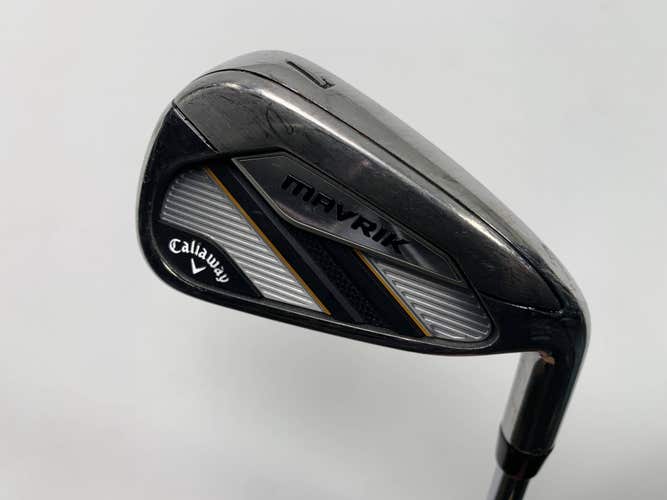 Callaway Mavrik Single 7 Iron True Temper Elevate VSS 95g Stiff Steel Mens RH