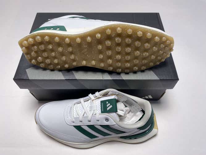Adidas S2G SL Leather 24 Golf Shoes White Green Men's SZ 9.5 (IF0299)