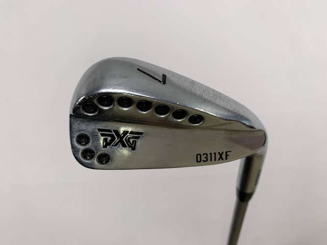 PXG 0311 XF Chrome Single 7 Iron AeroTech SteelFiber i80 80g Regular Mens RH