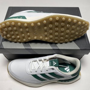 Adidas S2G SL Leather 24 Golf Shoes White Green Men's SZ 11.5 (IF0299)