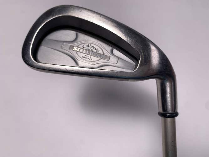 Callaway X-14 Single 4 Iron Steelhead X-14 Gems Ladies Graphite Womens RH