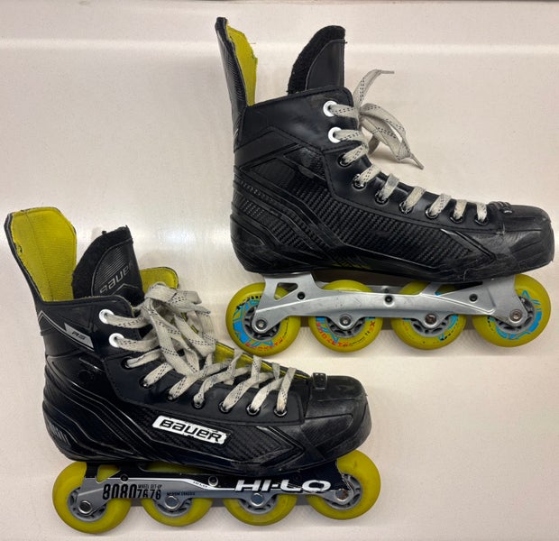 Bauer RS Inline Skates w/ Upgrades - Senior Size 9D (Used)