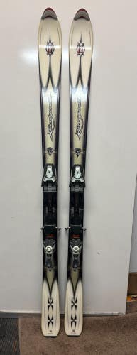 Rossignol Bandit XX L 160cm Freeride Skis Marker Titanium 1200 Bindings CLEAN