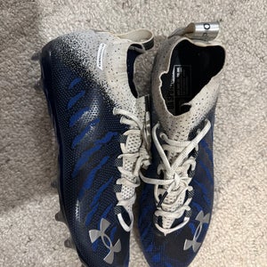 Blue Men's Size M 14.0 (W 15.0) Adult Under Armour Cleats (New)