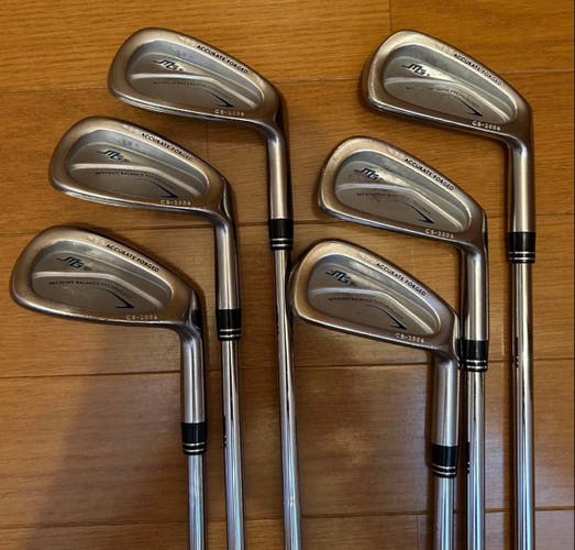 Men's Miura CB Right Handed Iron Set Stiff Flex Steel Shaft (Used)