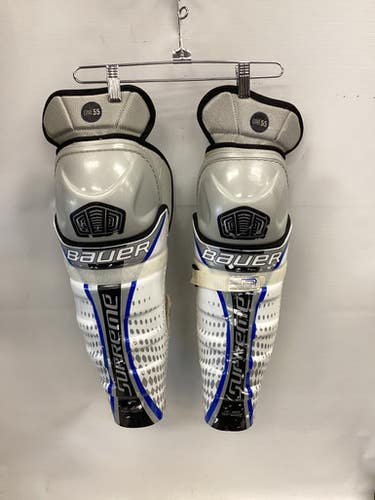 Used Bauer SUPREME ONE 55 Senior Shin Guards None 15" 11851-S000041468