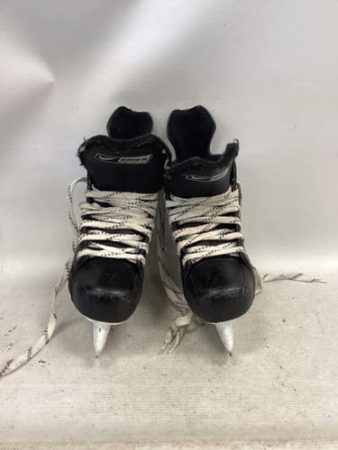 Used Bauer SUPREME ENFORCER Junior Hockey Skate Black Junior 01 11851-S000041499