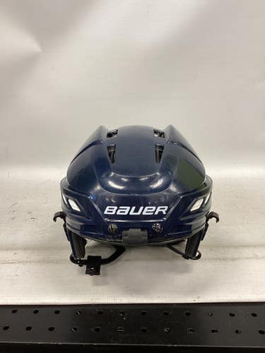 Used Bauer COACH HELMET Hockey Helmet Only Navy Blue SM 11851-S000041540