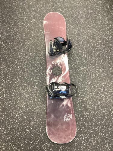 Used Salomon RUDE Mens Board/Bindings Maroon 144 cm 11851-S000041537