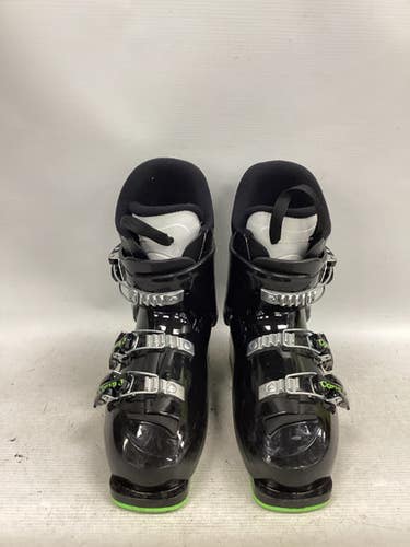 Used Rossignol COMP J Boys DH Ski Boot Black 225 MP - J04.5 - W5.5 11851-S000041390