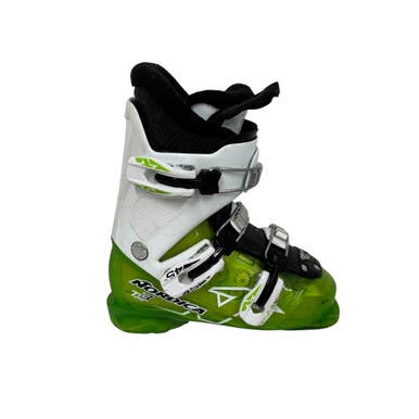 Used Nordica T3 Boys DH Ski Boot Green 215 MP - J03 11406-S000108030