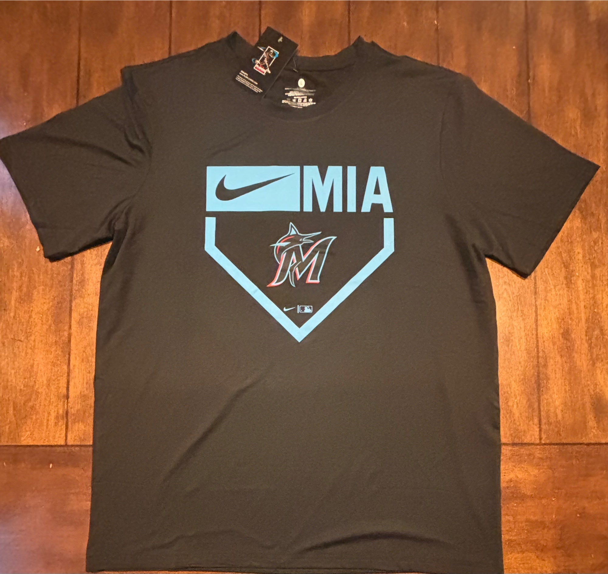 marlins dri fit shirt
