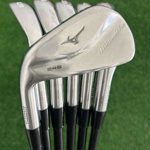 LH Mizuno Pro 245 Forged Iron Set 5-P / KBS Max 85 Stiff Graphite