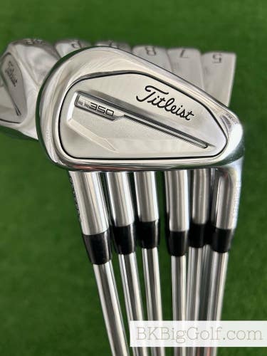 Titleist T350 Forged Iron Set 5-48 / True Temper AMT Red Stiff
