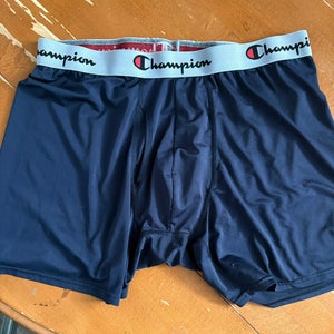 Blue Large Men's Champion Compression  briefs (Used)