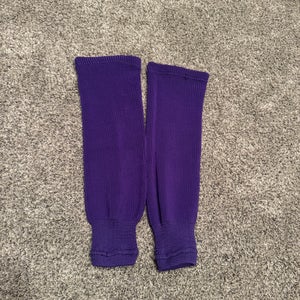 Purple Junior Hockey Socks 19” (Used)