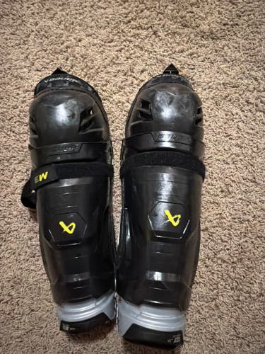 Senior Bauer Supreme M3 14" Shin Pads (Used)