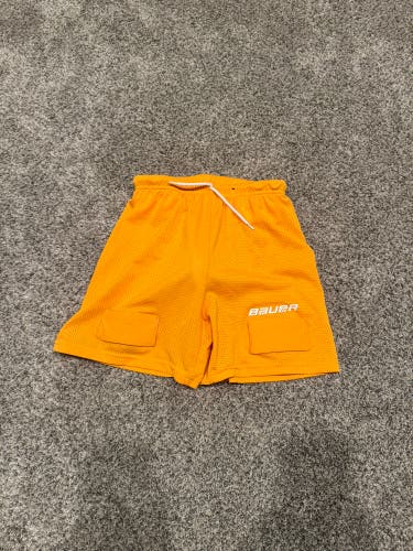 Youth Bauer Cup Shorts Size Large  (Used)