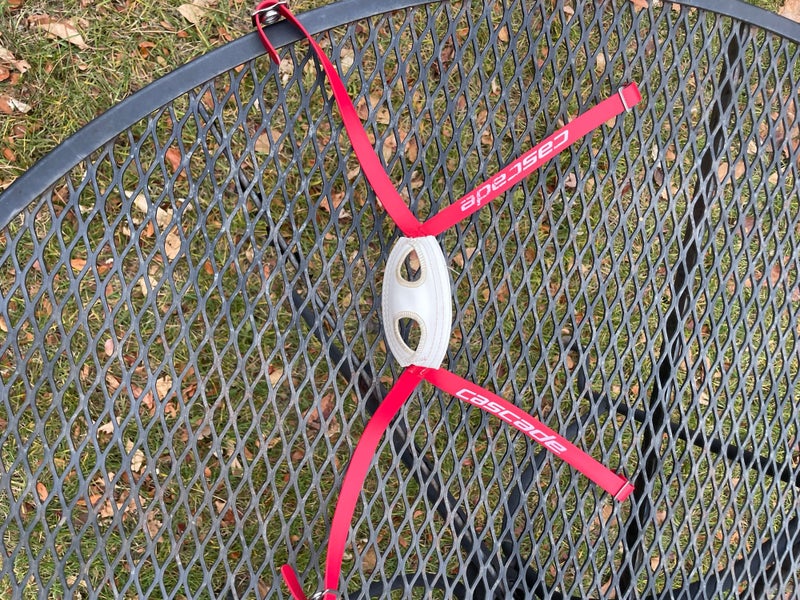 Red Cascade Chin Strap