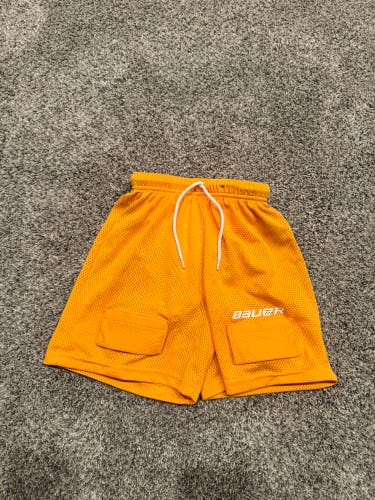 Youth Bauer Mesh Cup Shorts Size Small (Used)