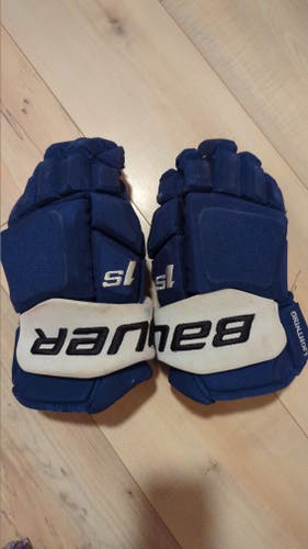 Bauer Supreme 1S Gloves 14" Lightning Pro Stock (Used)