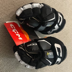 CCM Tacks AS-V Gloves 10" Black (New)