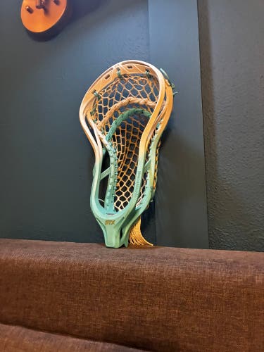 Custom aquamarine STX Hyper Power Strung Head