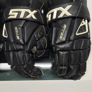 mismatched STX Cell IV Lacrosse Gloves