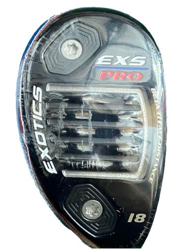 Tour Edge Exotics EXS Pro 18 Hybrid RH 80g Project X HZRDUS Smoke 5.5 Regular 40