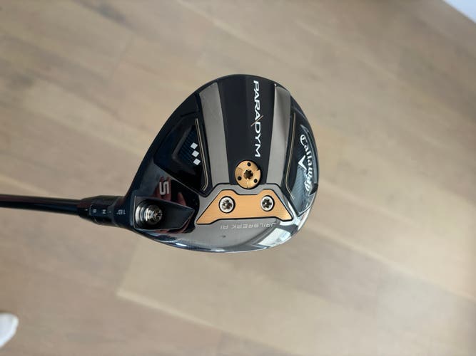 2023 Callaway Paradym Right Handed Fairway Wood Extra Stiff Flex 5 Wood (Used)