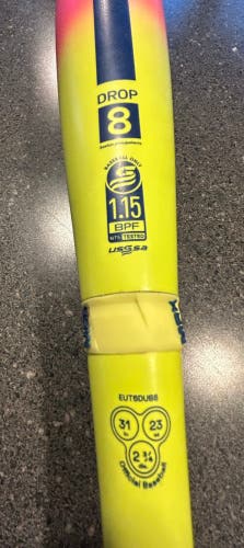 Used 2026 Easton Dub 32/24 USSSA Certified Drop 8