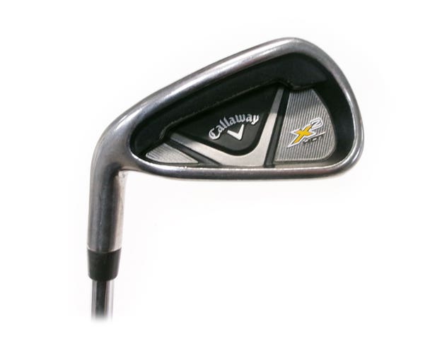 LH Callaway X2 Hot 5 Iron Steel True Temper Speed Step 85 Regular Flex