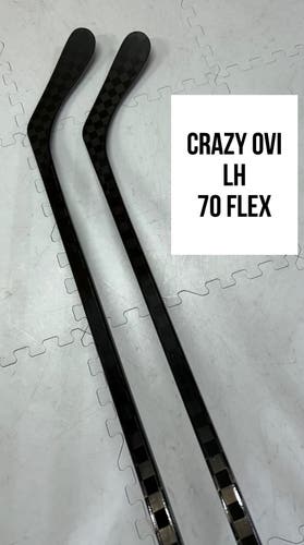 Senior(2x)Right OVI 70 Flex ProBlackStock™  Pro Black Out Unbranded Pro Stock Hockey Sticks