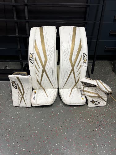 35 + 1.5 Brian's Sub Zero 3 Pro Goalie Full Set