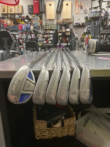 Used Nickent 3DX RC Mens Iron Set RH 4I-9I 11614-S000227491