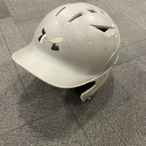 Used Under Armour UABH2 Batting Helmet No Mask White S/M 11614-S000227469