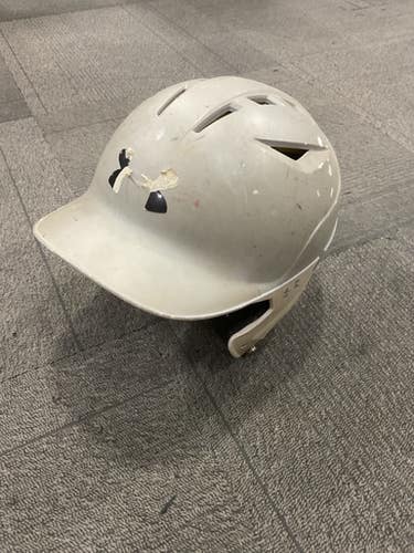 Used Under Armour UABH2 Batting Helmet No Mask White S/M 11614-S000227469