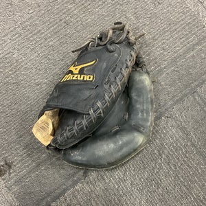 Used Mizuno CATCHERS MITT BB/SB Catchers RH Throw Black 31 1/2" 11614-S000227468
