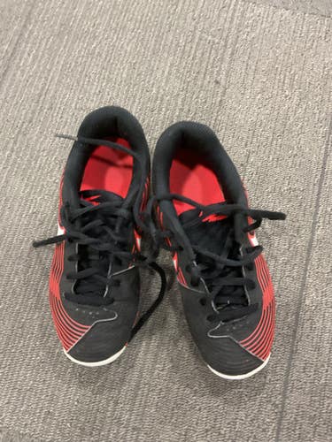 Used Nike SOFTBALL CLEATS BB/SB Cleats Black Junior 01.5 11614-S000227437