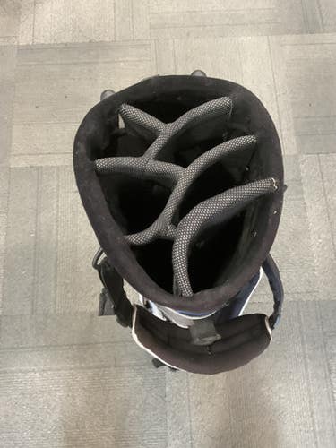 Used Mizuno AEROSTRAP Mens Stand Bag Grey 11614-S000227428