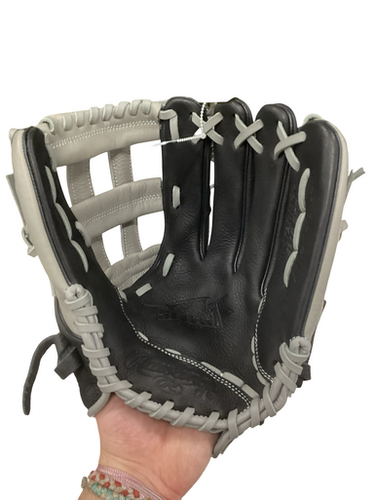 Used Rawlings SELECT SERIES BB/SB Glove RH Throw Black 12 1/2" 11613-S000174136