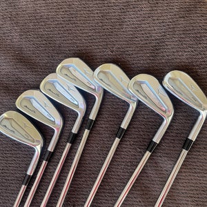 Men's 2022 Mizuno Pro 223 Right Handed Iron Set Stiff Flex Steel Shaft (Used)