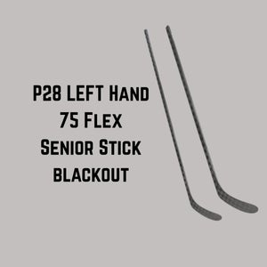 Senior Extra Lite Left Hand Hockey Stick P28 75 Flex (New)