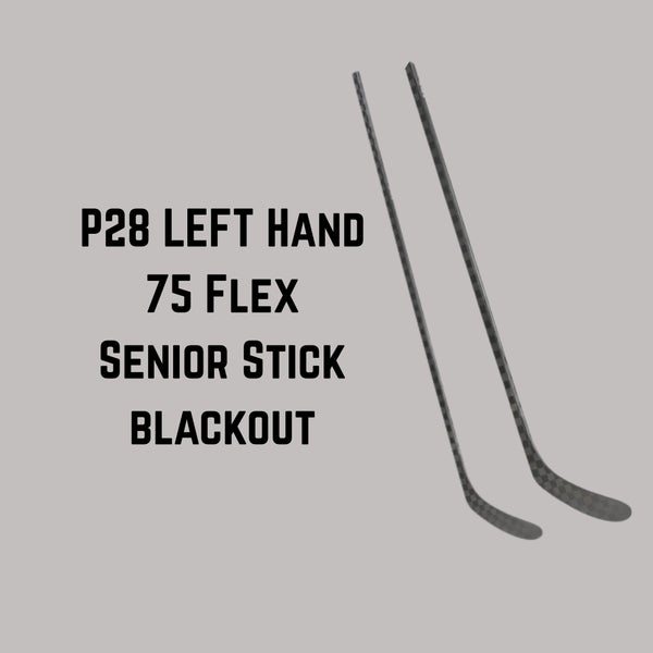 Senior Extra Lite Left Hand Hockey Stick P28 75 Flex (New)
