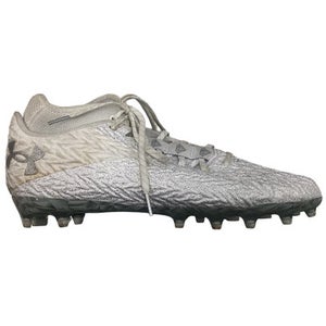Used Under Armour Adult FB Cleats White Senior 11.5 11760-S000085593